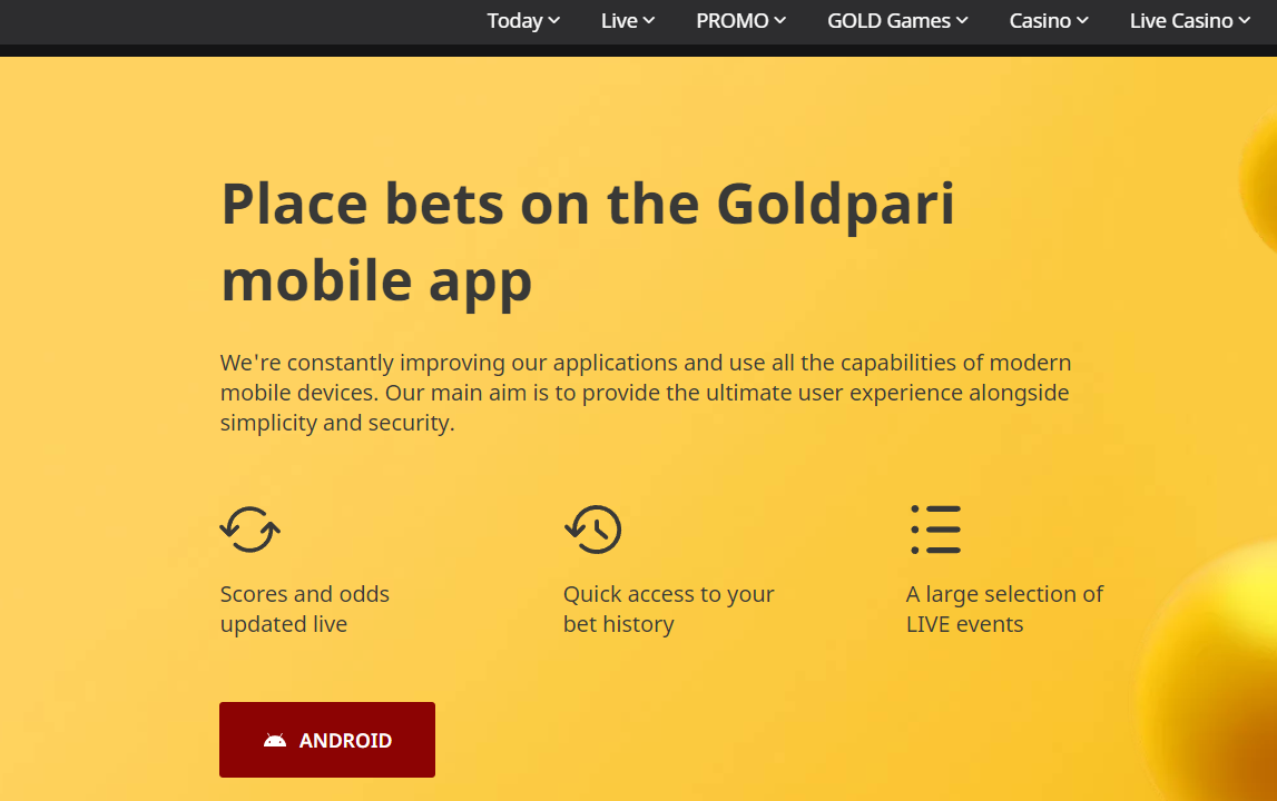 Download Gold Pari for Android Download Gold Pari for Android